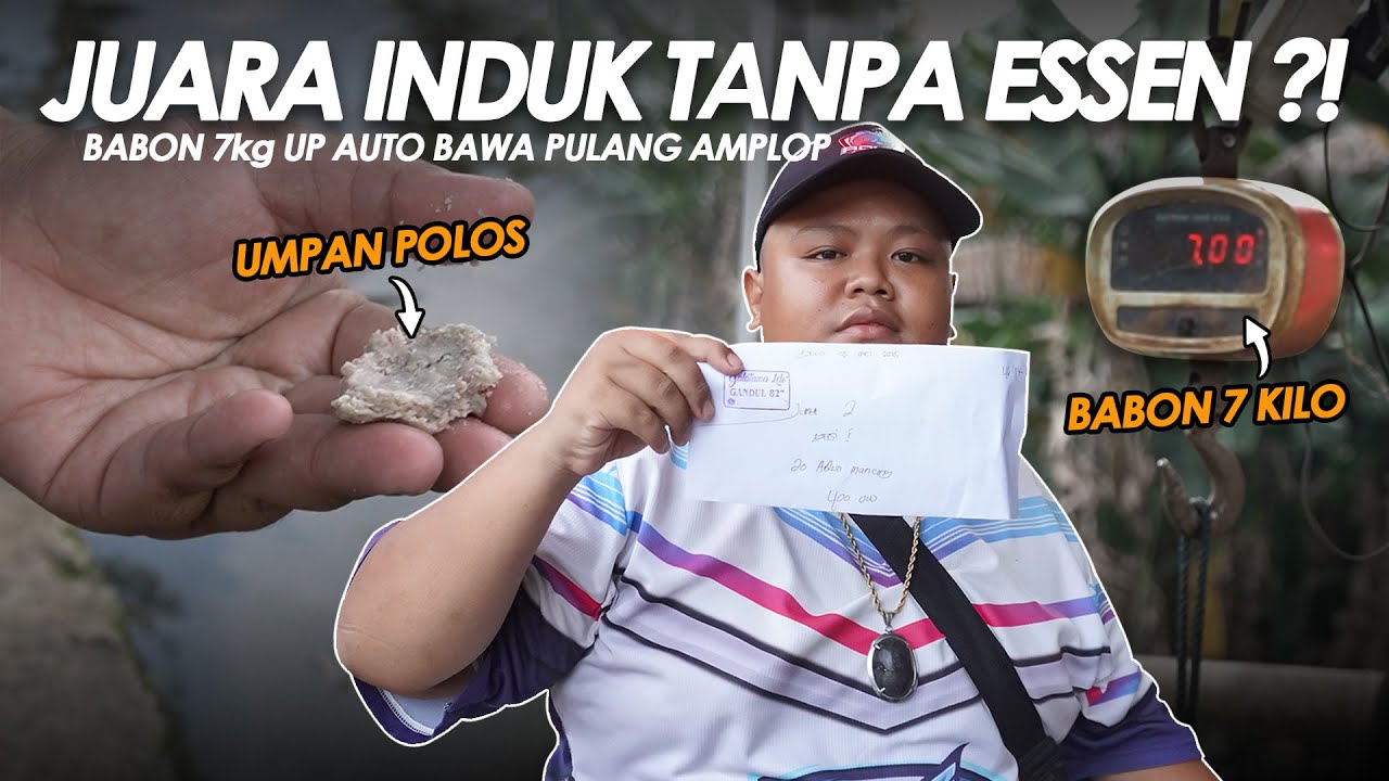 SERIUSAN TANPA ESSEN MALAH JUARA TERBERAT ?? UMPAN DI KOKOP ABIS SAMA BABON || Am#585
