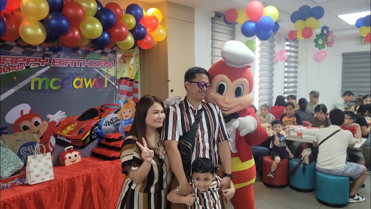 Mcdawel 5th Birthday Jollibee Party🥳