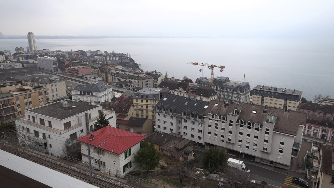 Test des sirènes d'alerte à Montreux [4K]