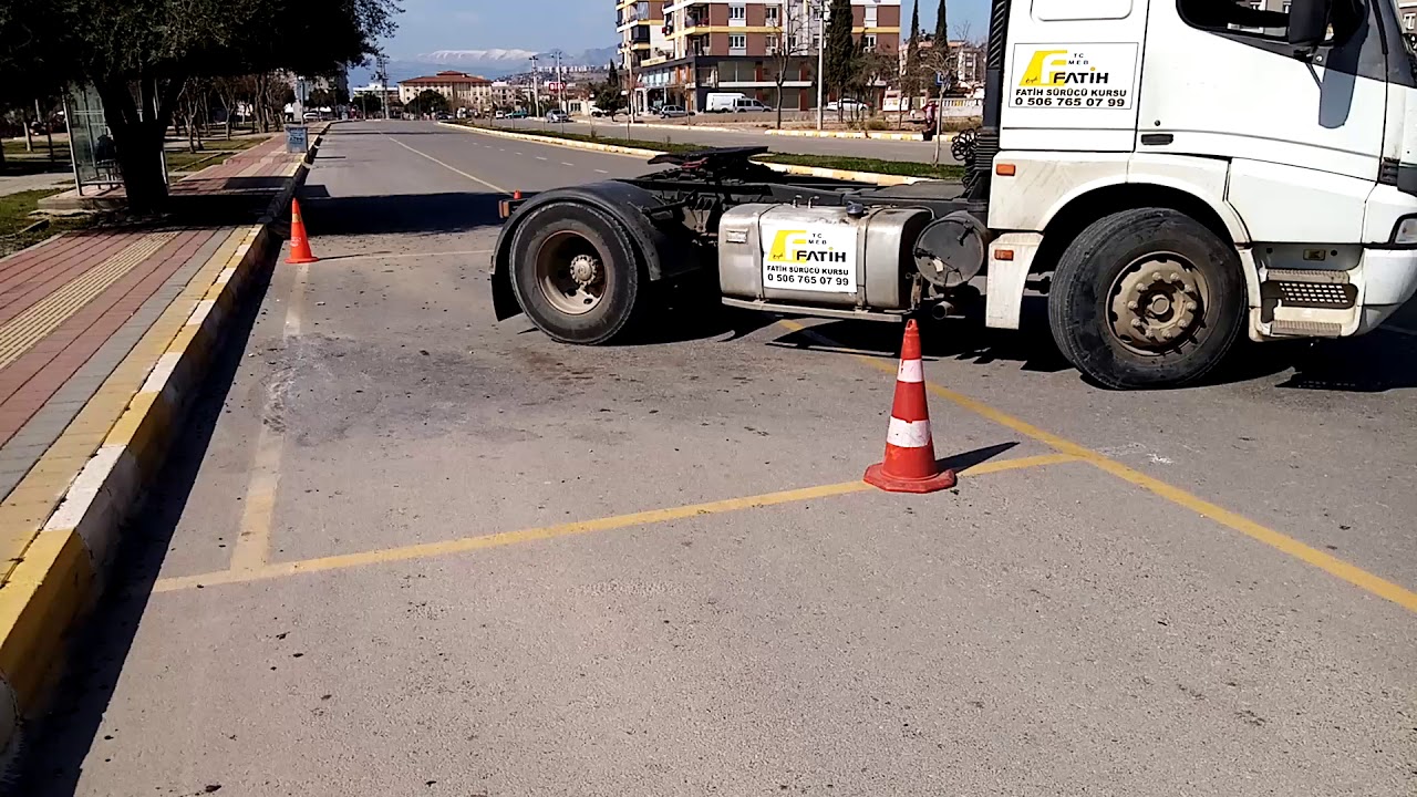 Kamyon park etme erdal hocayla