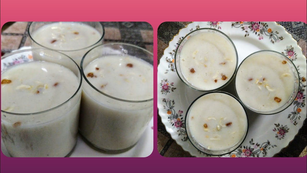 Harira | dry nuts and coconut milk harira recipi | healthy and tasty