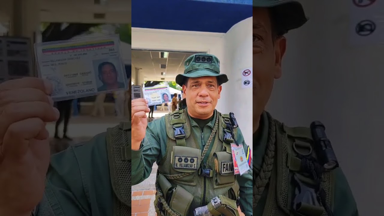 El Comandante General de la Armada Bolivariana ejerció el derecho al voto este 28 de Julio