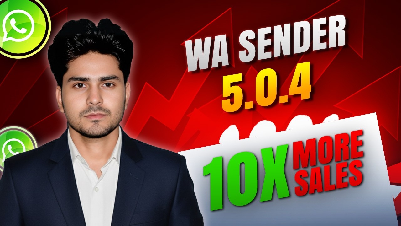 WA Sender 5.0.4 Latest Version | WhatsApp Bulk Messaging Software for PC