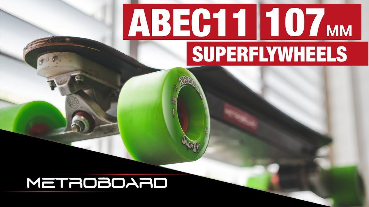 ABEC11 107MM SuperFly Wheels For Electric Skateboard - METROBOARD