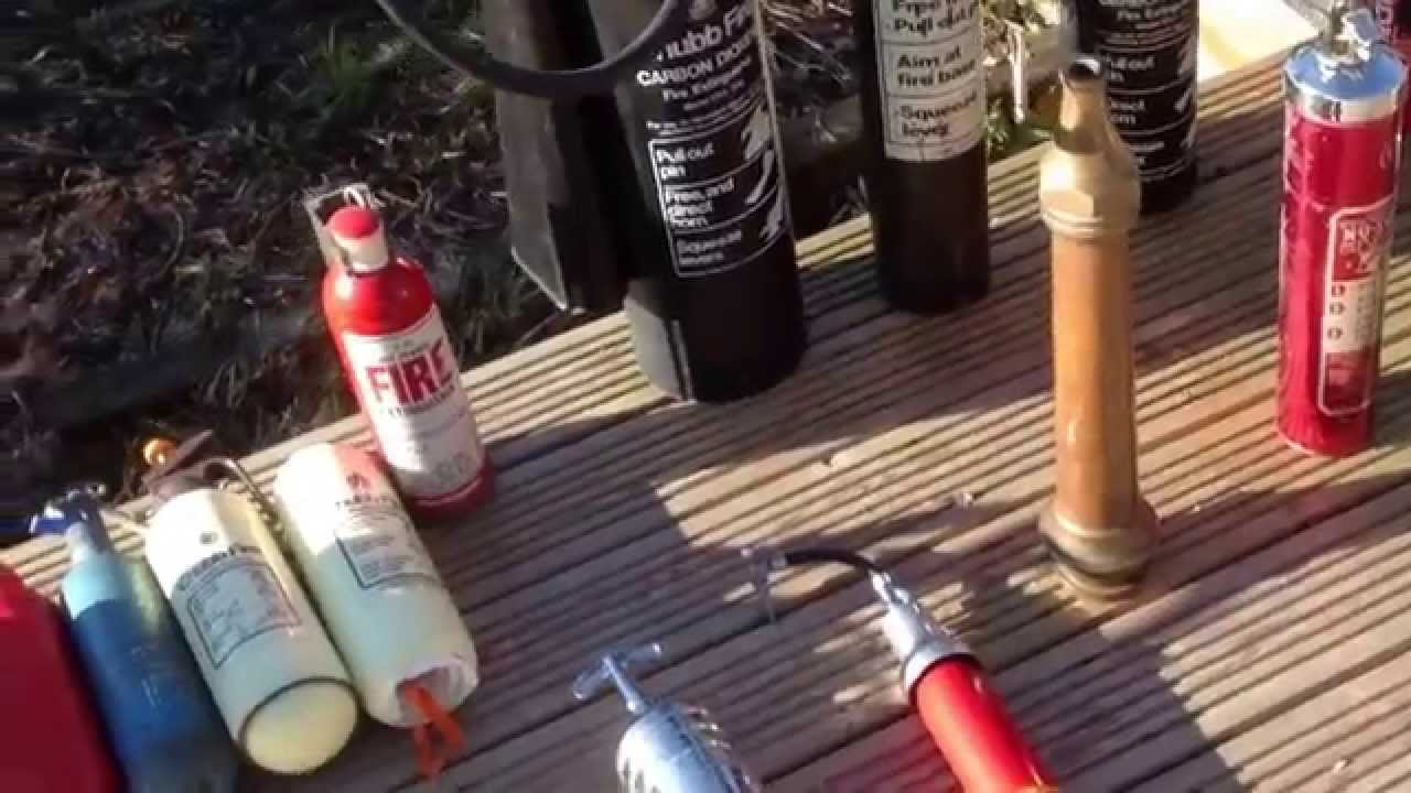 Fire extinguisher collection 9/2/2015