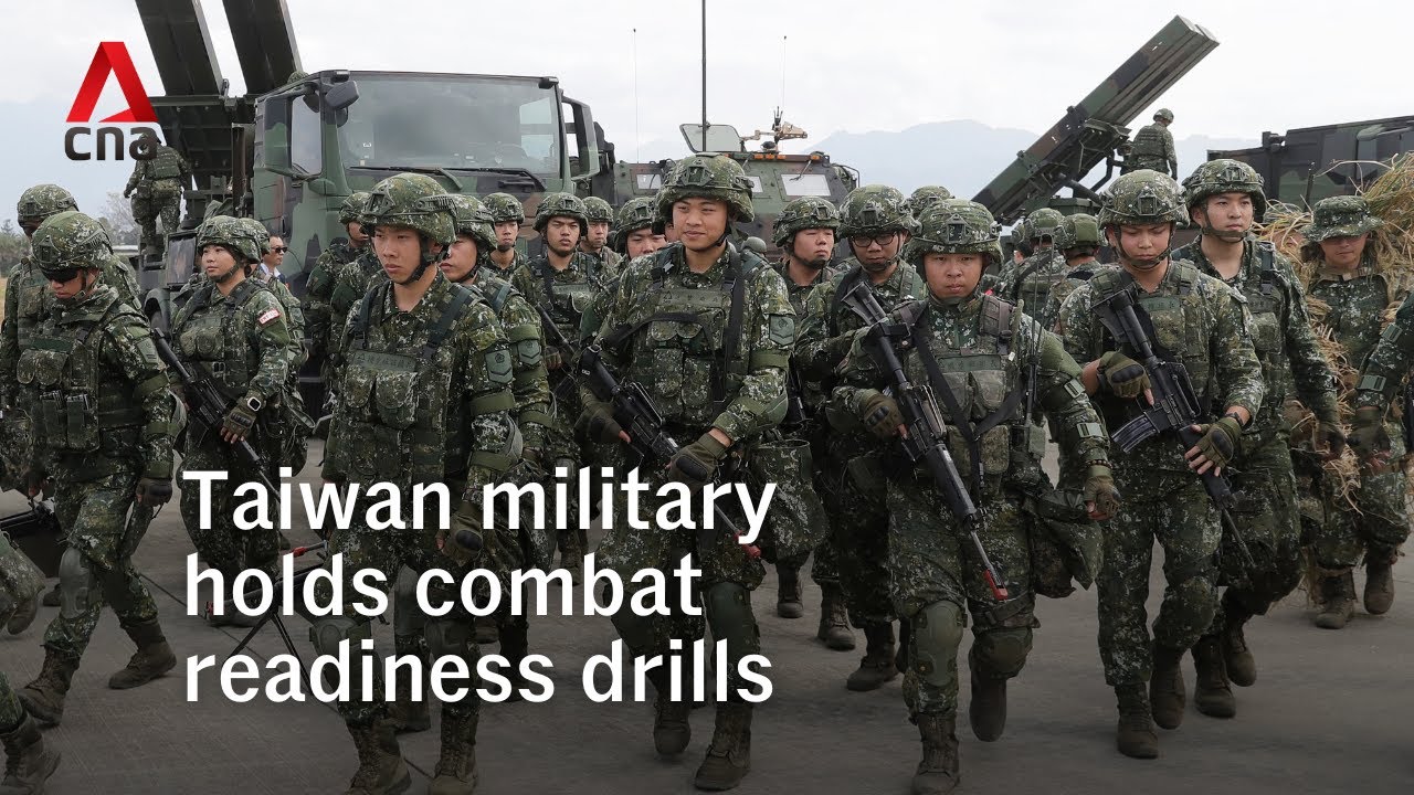 Taiwan military holds combat readiness drills ahead of Chinese New Year holidays