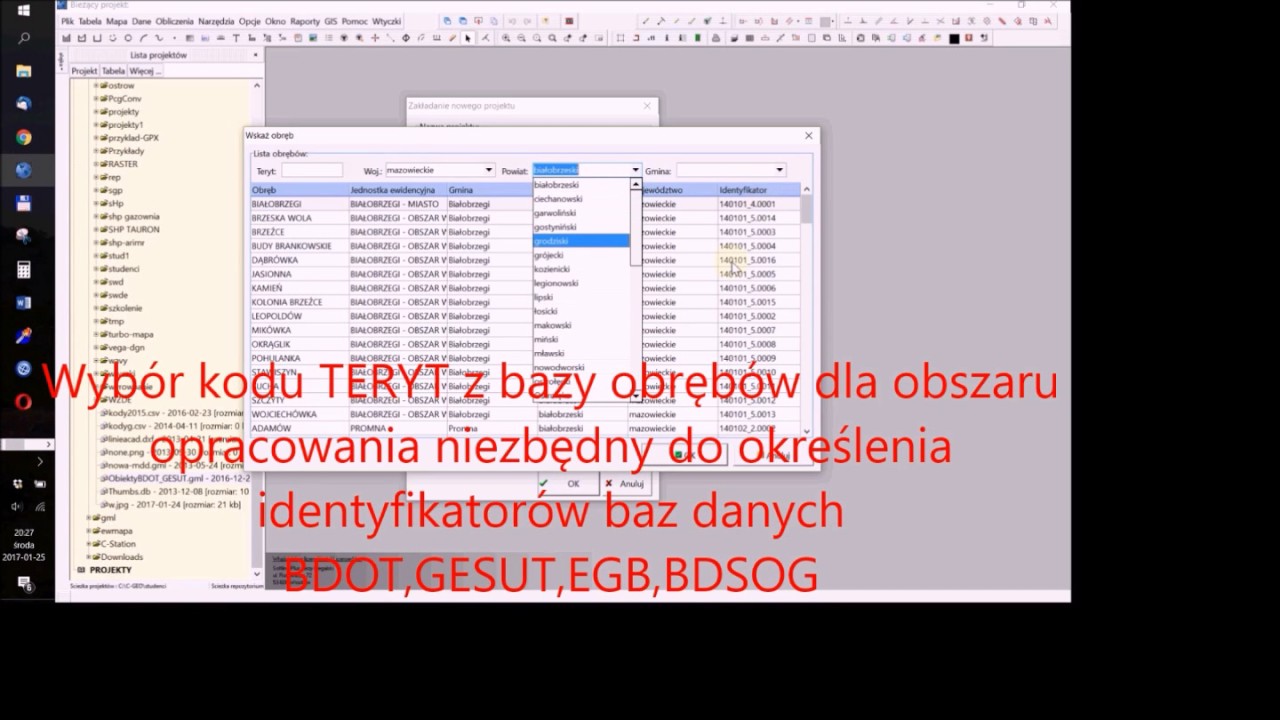 Import plików GML do C-Geo zgodnie z rozporządzeniami z 2015 r.