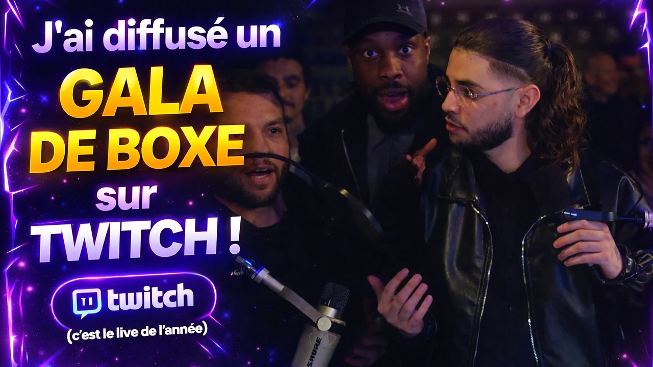 J'AI DIFFUSER UN GALA DE BOXE SUR TWITCH ! FT. RCBINKS (TWITCH: Rimka_byle) (LE LIVE DE L'ANNEE)