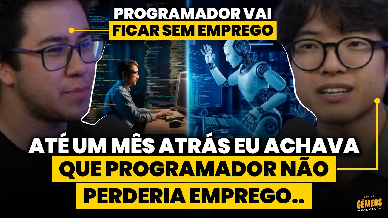 INTELIGÊNCIA ARFICIAL VAI ACABAR COM EMPREGO DOS PROGRAMADORES?!