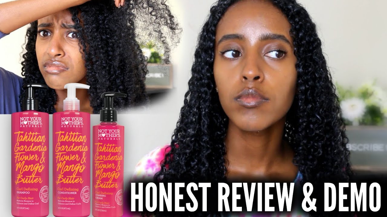 HONEST REVIEW & CURLY HAIR ROUTINE | Not Your Mother's Natural's Curl Defining Line | | Lydia Tefera