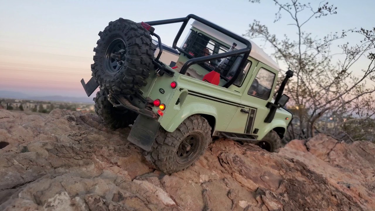 RC Truck Scale Run - RC4WD Gelande II D90 and Trail Finder II Land Cruiser Hilux #RC4WD #SCALERC