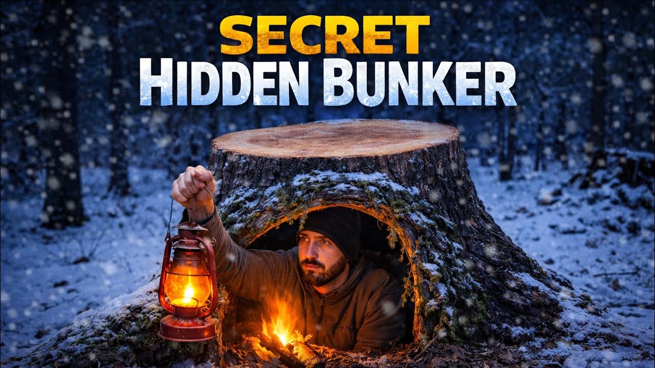 Building a Shelter Under a Tree 🏕️ | पेड़ के नीचे आश्रय बनाया
