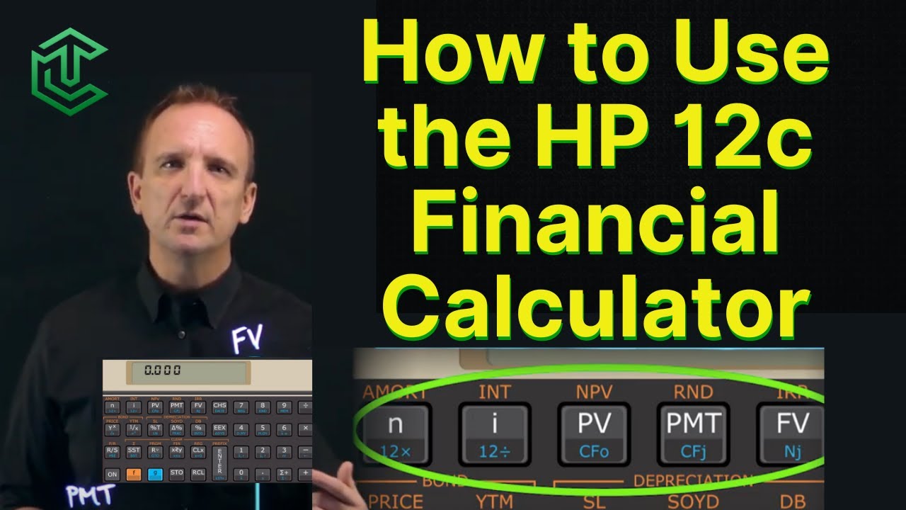 Как использовать кнопки и функции финансового калькулятора HP 12c
