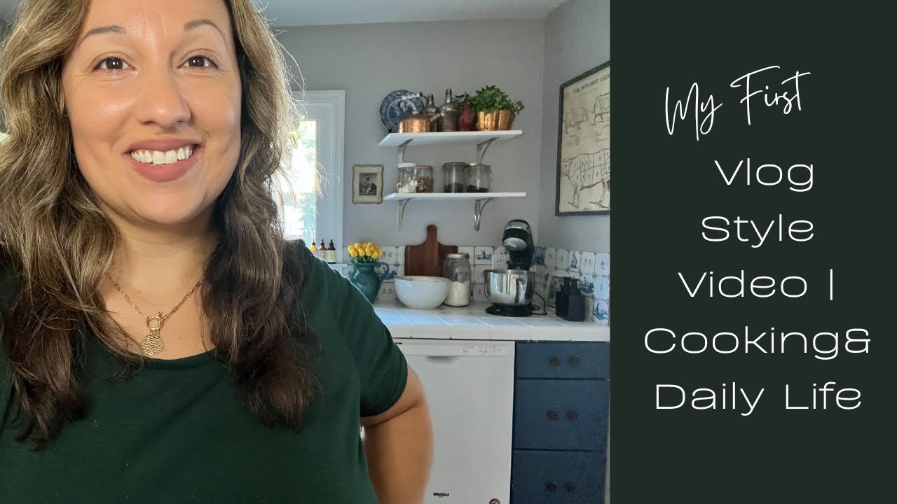 My Very First VLOG Style Video | Homemaker Vlog | Daily Life, Cooking