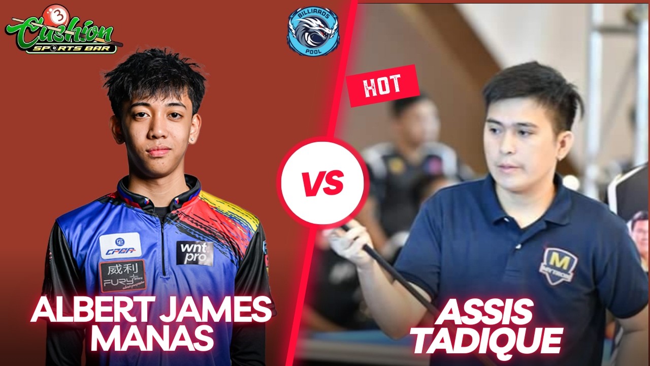🔴BILLIARDS | AJ MANAS VS ASSIS TADIQUE| RACE 18