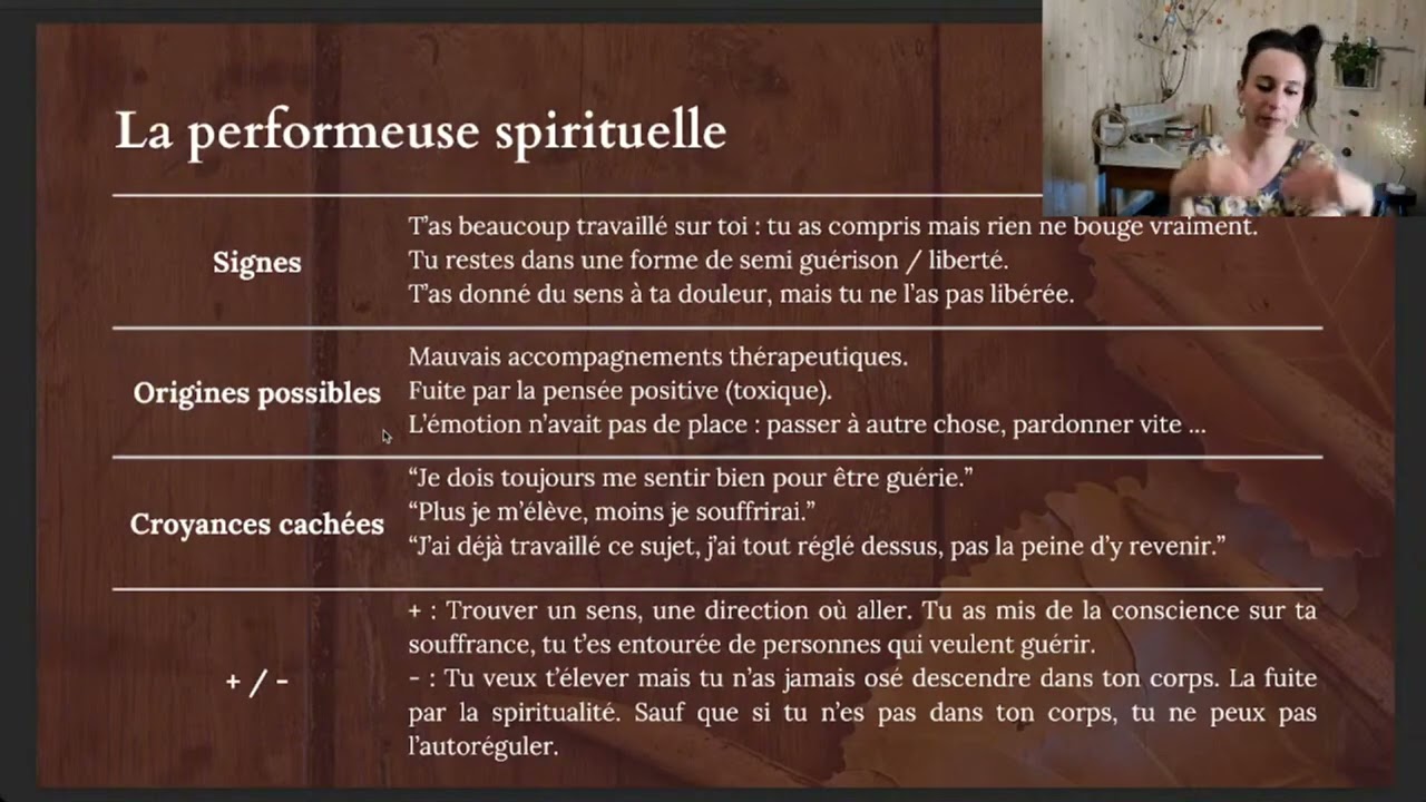 Performeuse spirituelle : ton schéma qui bloque l'autorégulation de ton poids.