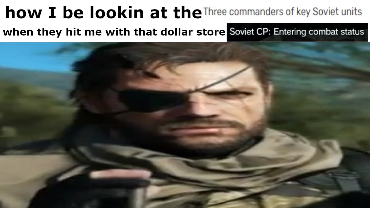 mgsv but i've finally lost it