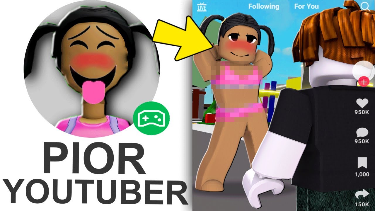 Esse é o PIOR YOUTUBER de ROBLOX..(Faz vídeos Sus) 🤮🔞