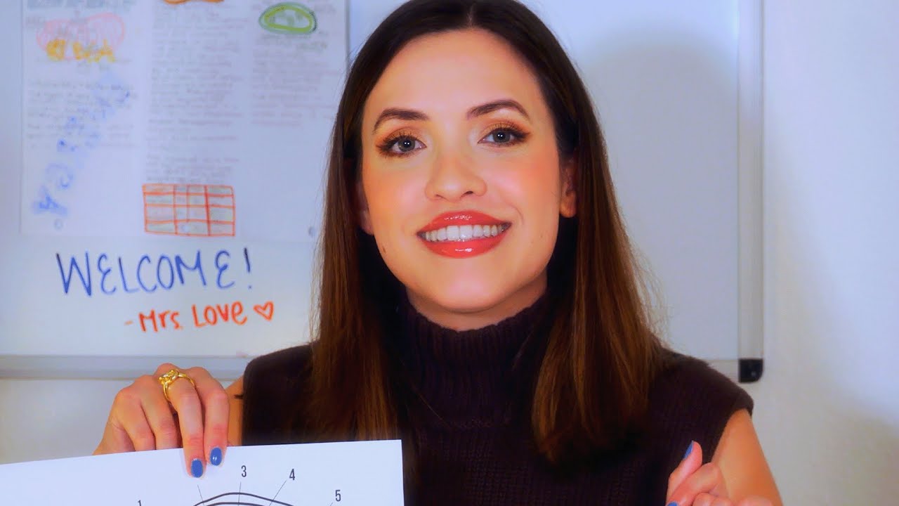 ASMR | Teacher Welcomes You Back to School (Soft-Spoken, Tapping and Tracing)
