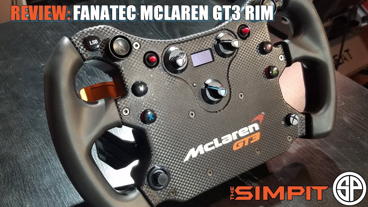 Fanatec McLaren GT3 Wheel Rim Review