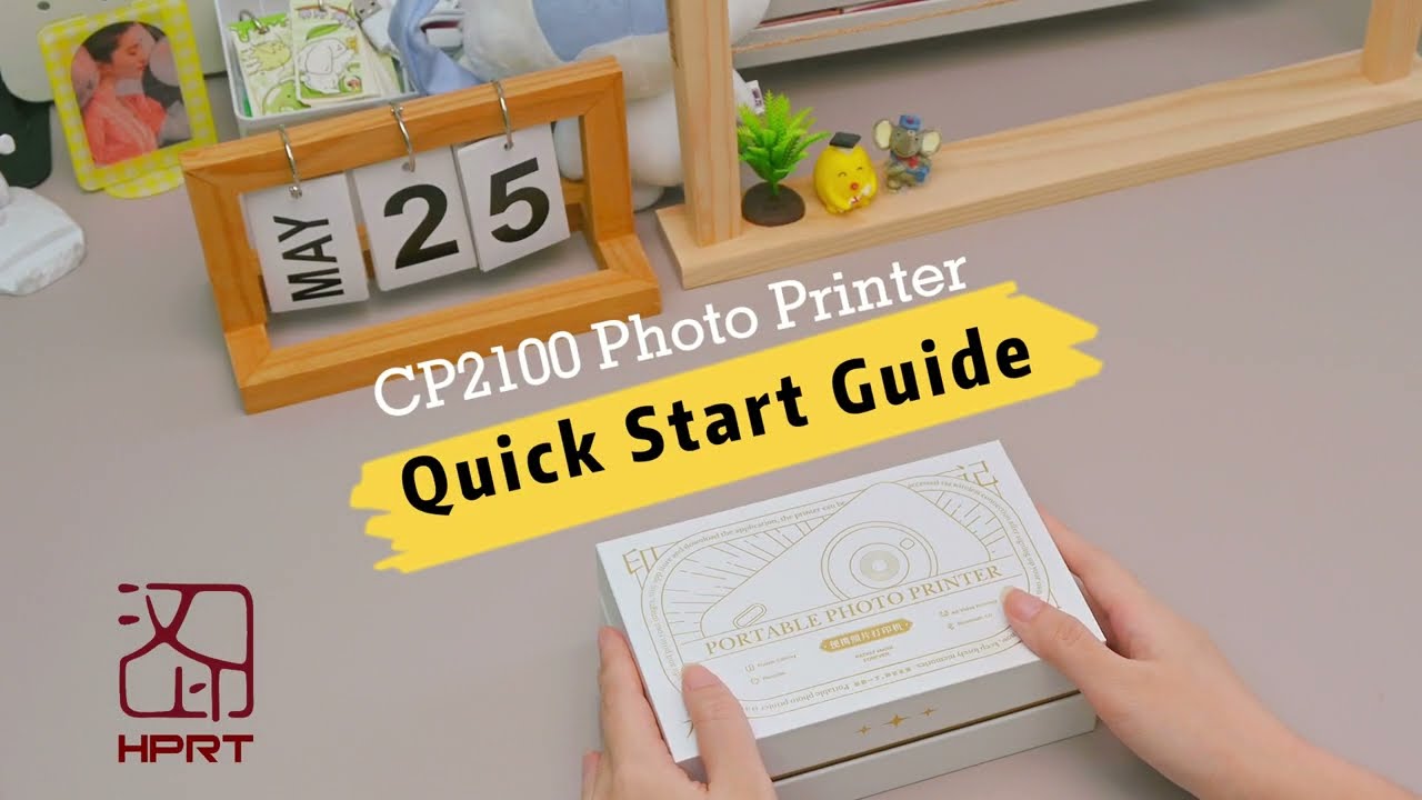 Quick Start Guide for CP2100 Photo Printer