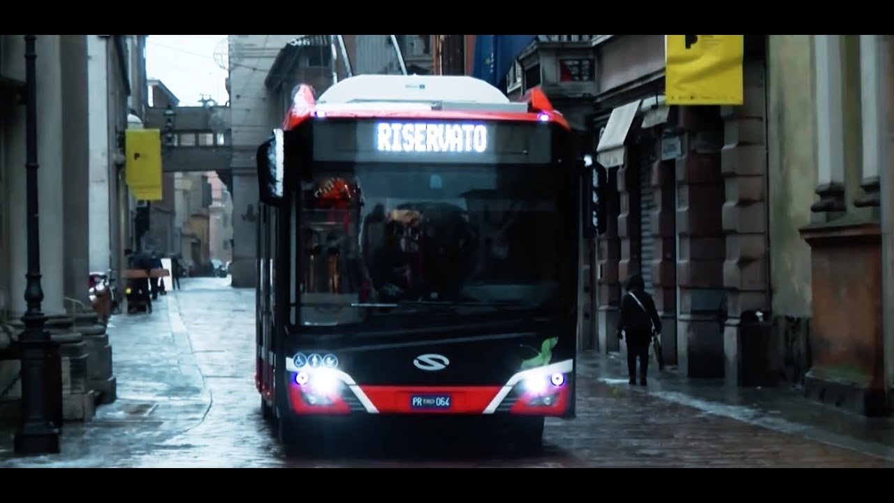 Three trolleybuses delivered in Parma (Italy) from Solaris