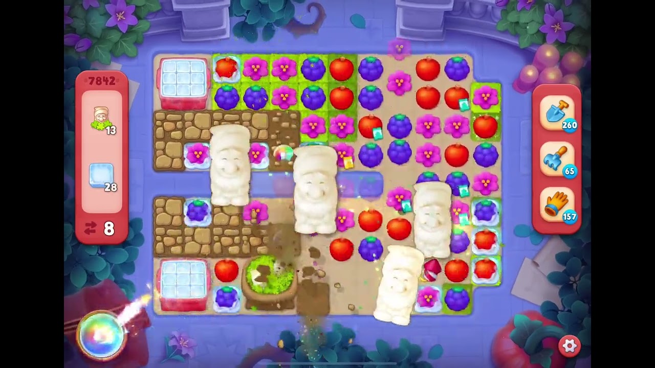 GardenScapes Level 7842 no boosters