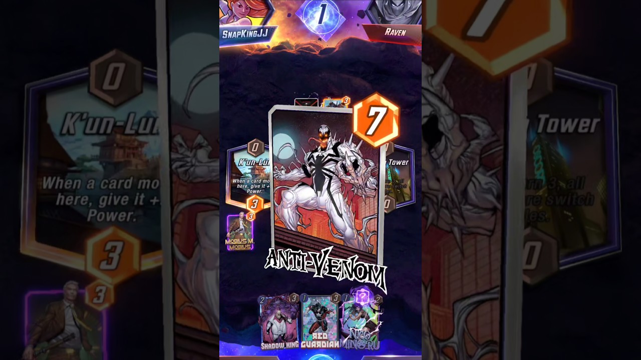 Are you able to counter this Anti Venom deck? #marvelsnap #marvelgames #gamingshorts #marvelshorts