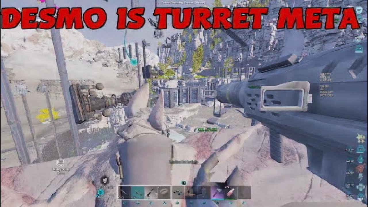 Turret bomb bomb💥Ark Survival ascended official pvp 1x console