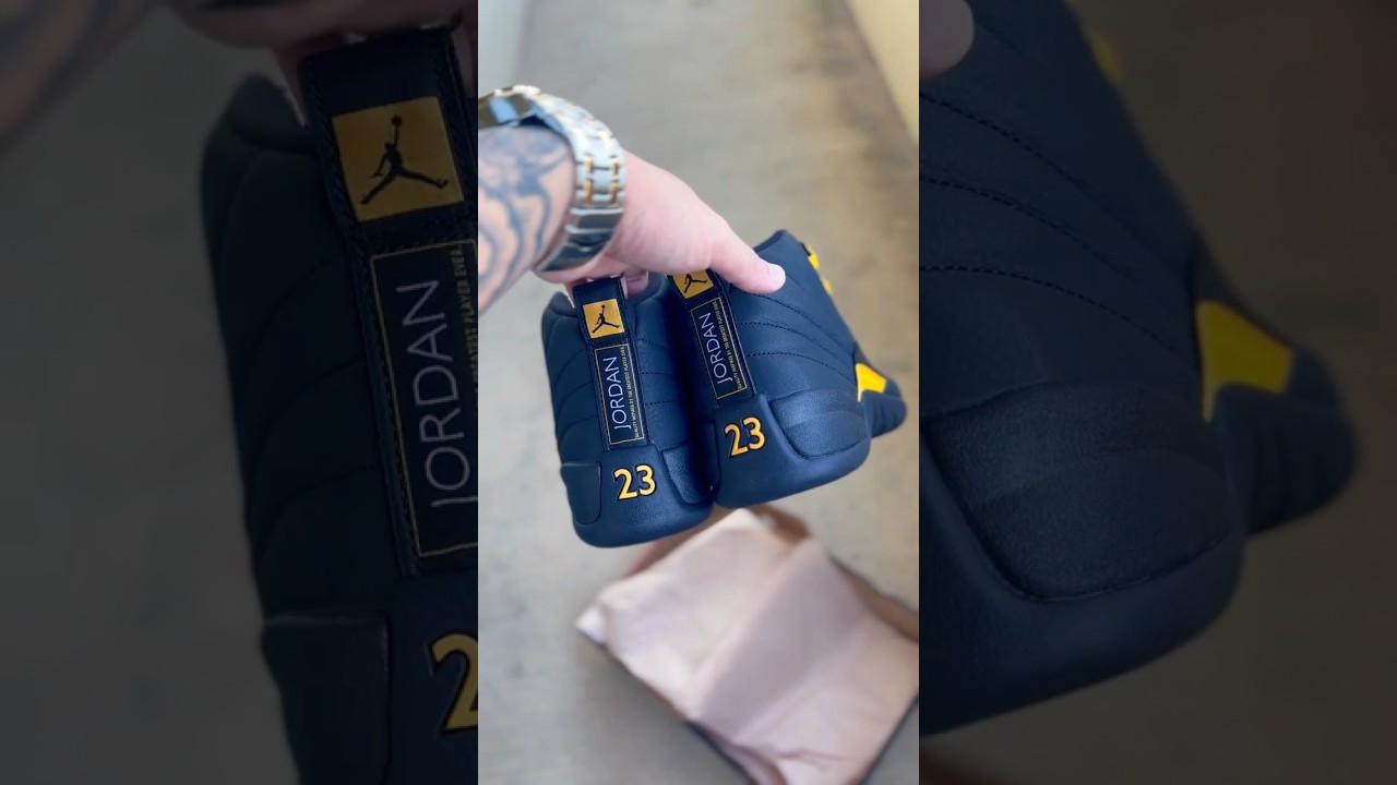 Unboxing the Jordan Retro 12 &ldquo;Black Taxis&rdquo; 🚖 #jordan #sneakerhead
