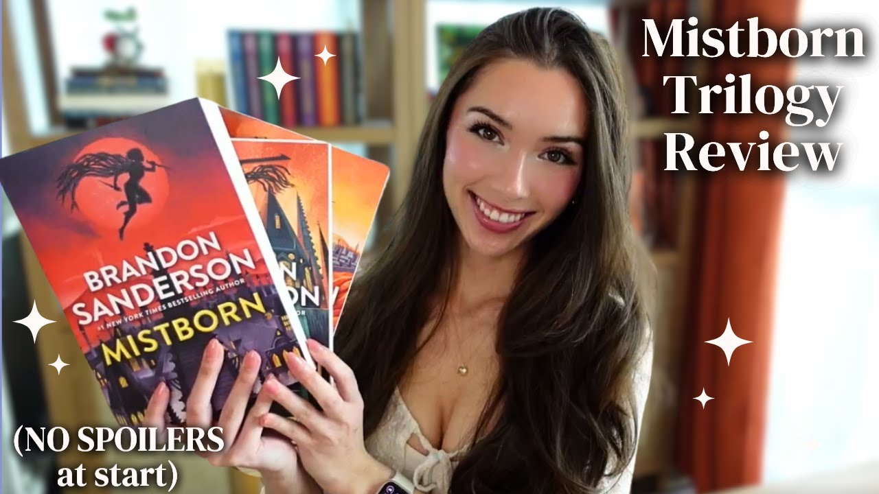 Mistborn Trilogy Book Review 📚 My New Favorite Series EVER !! (NO SPOILERS at start)