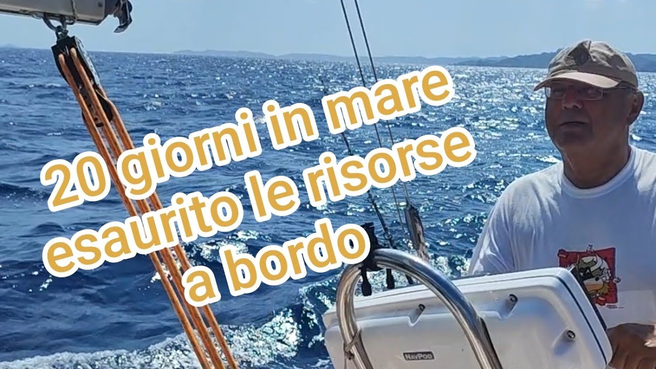 07/25 Olbia, 20 giorni in mare, finalmente entriamo in porto!
