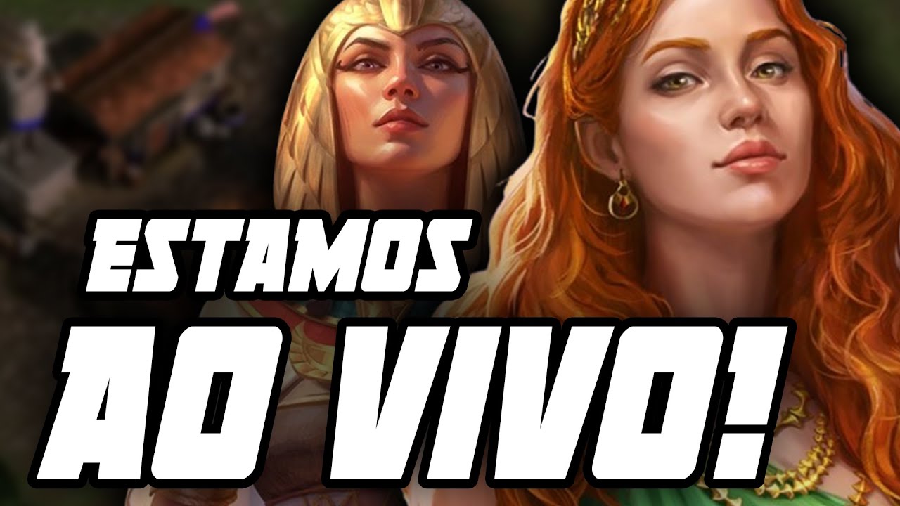 AGE OF MYTHOLOGY RETOLD: CAMPEONATO E RANKED AO VIVO! AOM remake português PT-BR