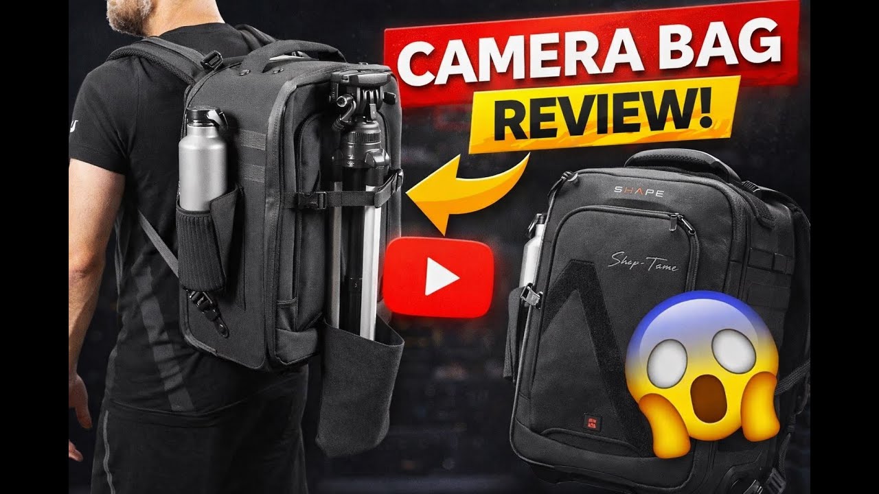 Shape Camera bag Unboxing