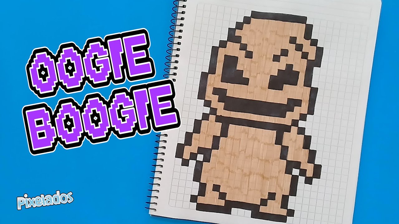 COMO DIBUJAR OOGIE BOOGIE PIXEL ART - PIXELADOS