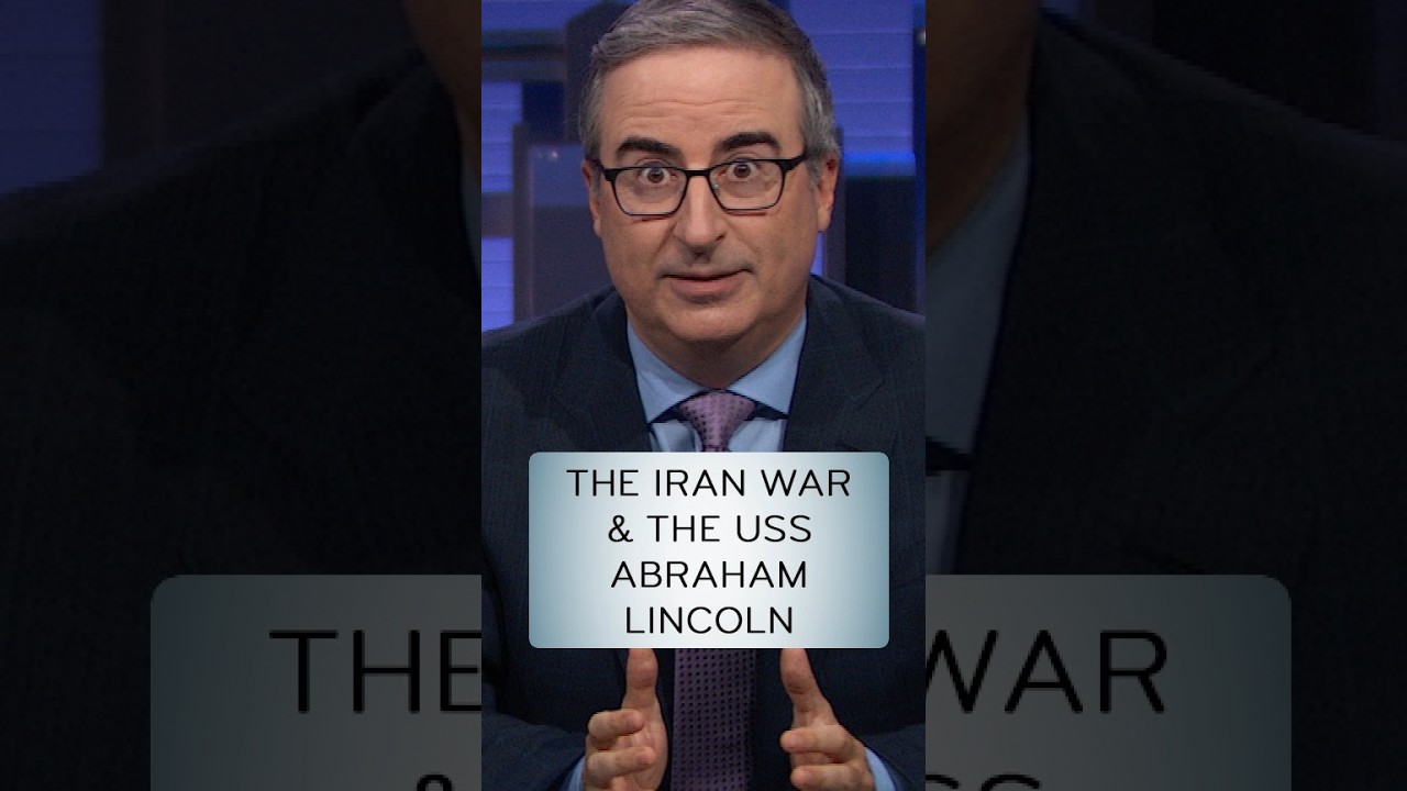 The Iran War & USS Abraham Lincoln #lastweektonight