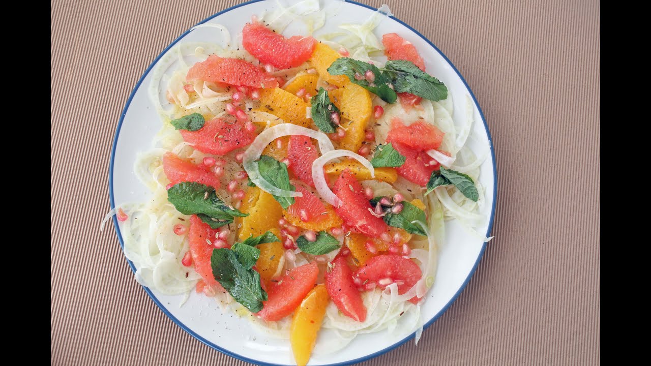 Citrus and Fennel Salad with Fresh Mint