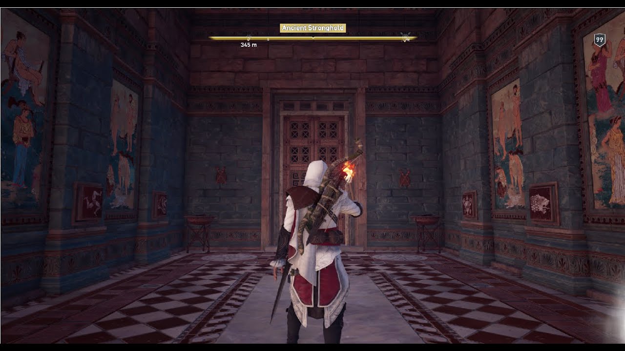 [Assassin's Creed] How to unlock the door at Ancient Stronghold in Lemnos Island