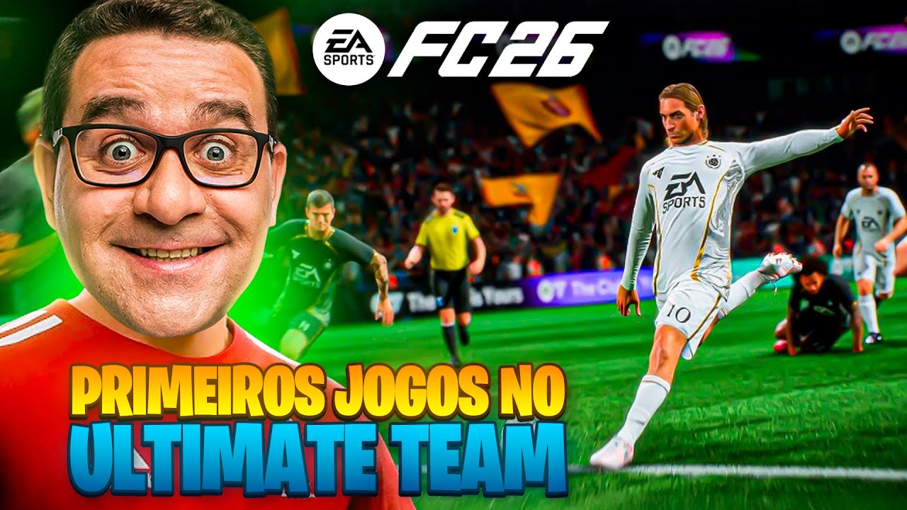 EA FC 26 UT - PRIMEIROS JOGOS PRIMEIRA AZIAAAAAAA