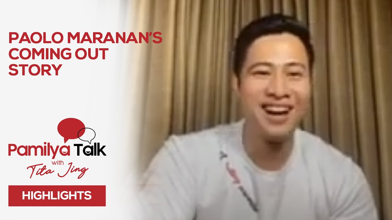 Paolo Maranan's coming out story | #PamilyaTalk Highlights