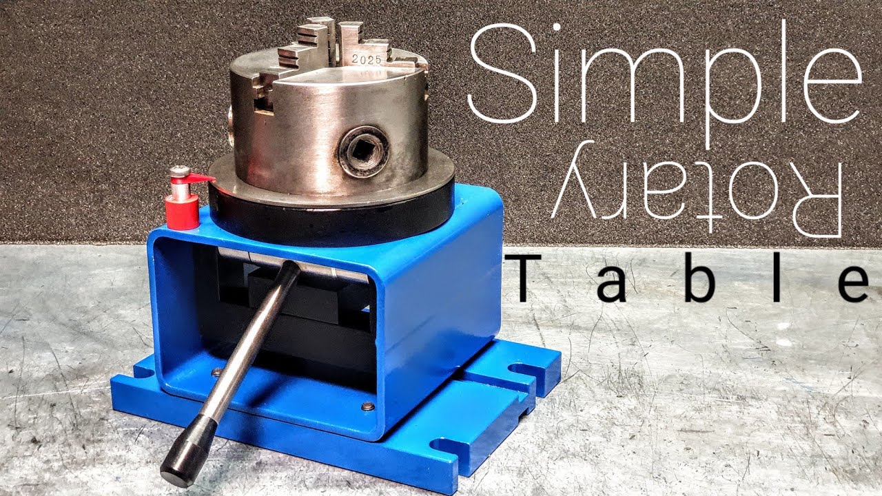 Home made rotary table - How work - Restoration