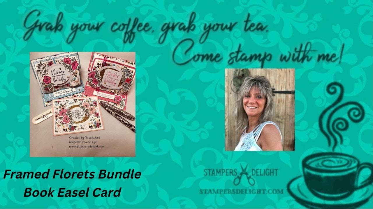 Framed Florets Bundle with Book Easel Card