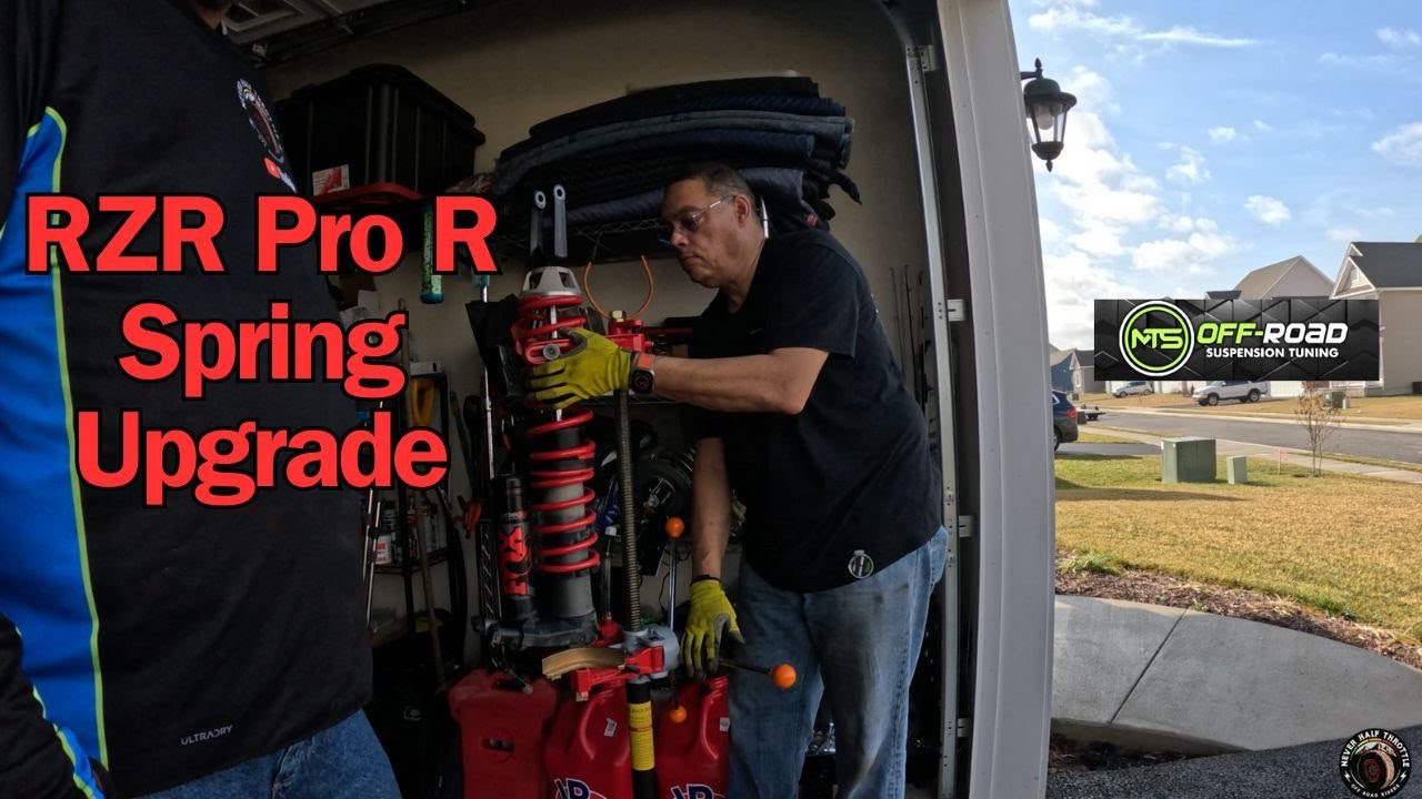 RZR Pro R Dual Rate Spring Kit Install  | MTS Off-Road Suspension Tuning