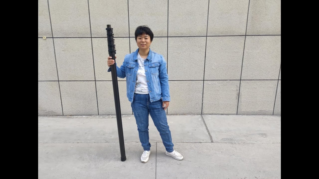 8m high stiff carbon fiber telescopic mast for camera pole