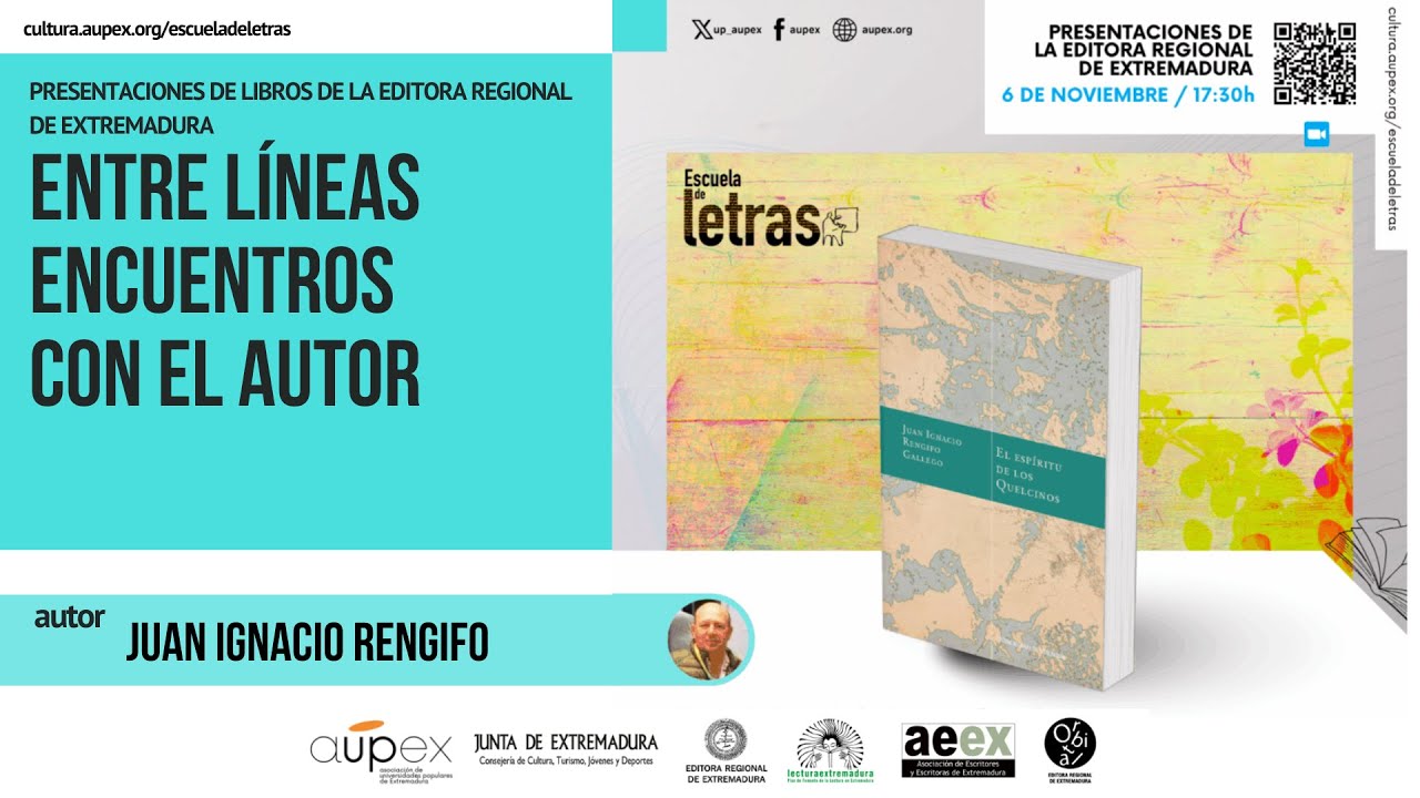 EDL - Presentaciones de libros de la Editora Regional. Juan Ignacio Rengifo