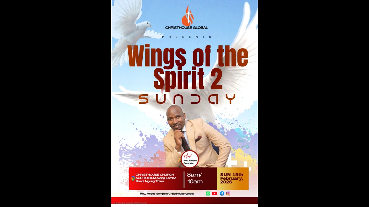 SUNDAY 15TH FEB 2026//REV.MOSES SEMPELE//MAIN SERVICE