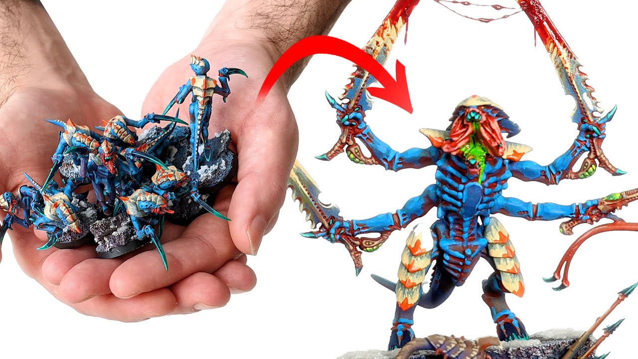 GRUESOME Warhammer 40k Tyranids for my Custom Hive Fleet...