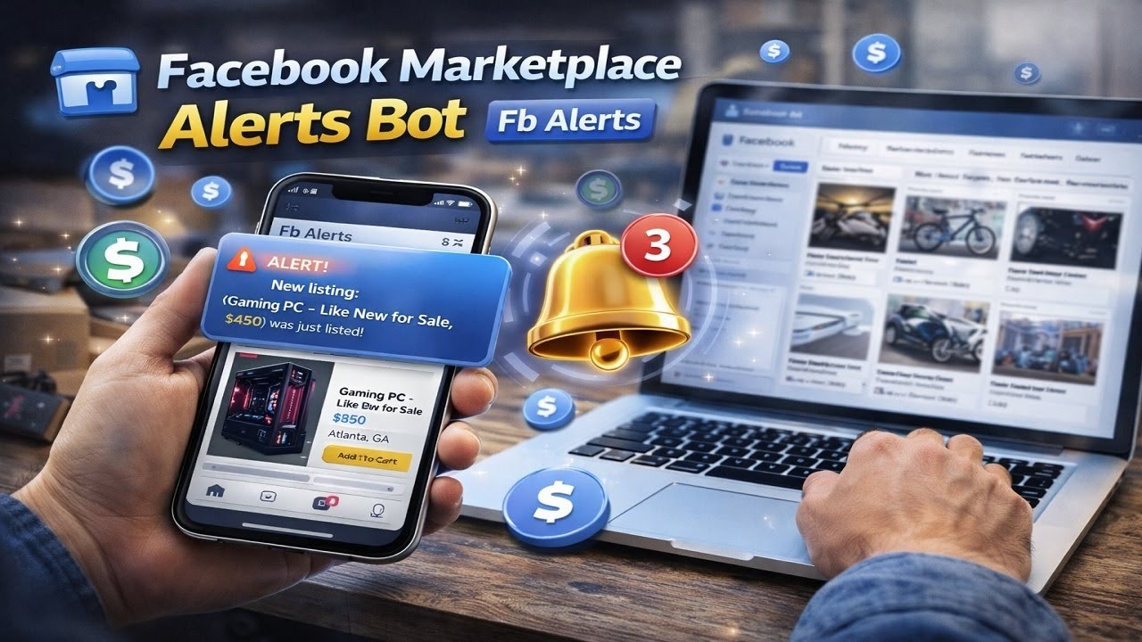 Facebook Marketplace Alerts Bot | Real-Time FB Marketplace Notifications