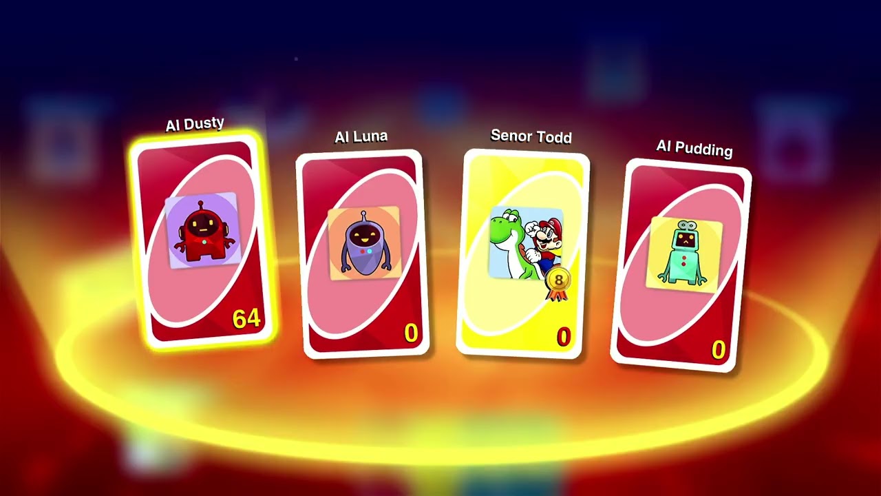 UNO Gameplay (Nintendo Switch) &ndash; Full Match Win! #gameplay #cards #singleplayer #oldschoolgaming