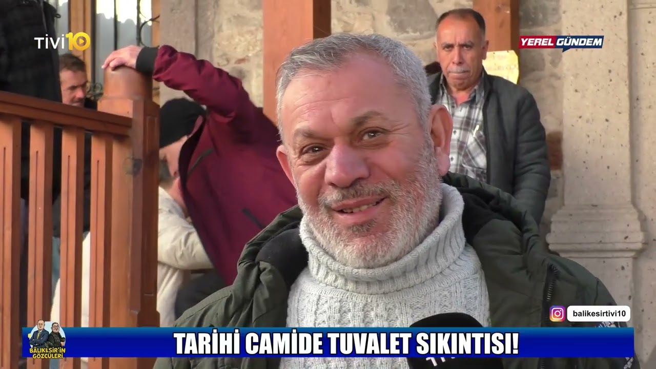 Balıkesir'in tarihi Kasaplar Camisi'nde tuvalet sorunu...